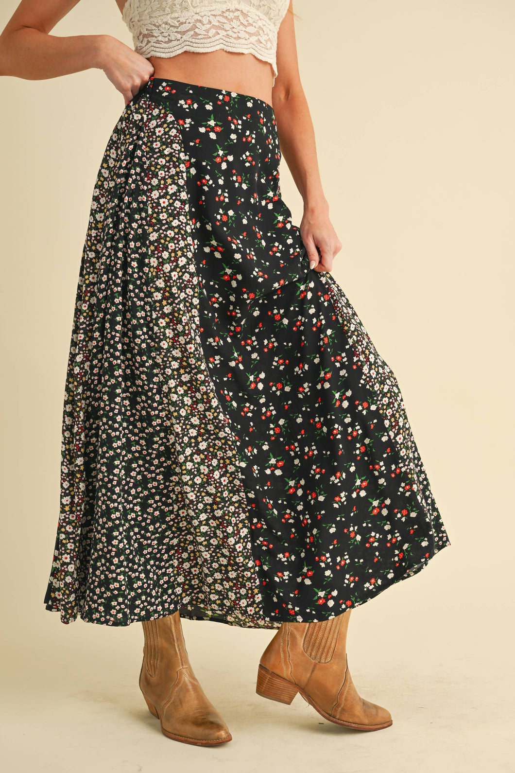 AEMI + CO - 745BK Melanie Skirt