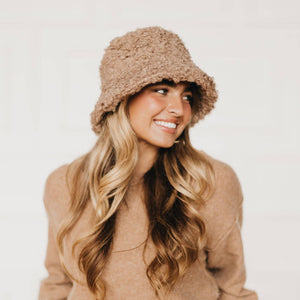 Isabel Bucket Hat: Gray