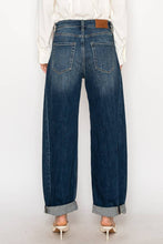 Load image into Gallery viewer, ARTEMIS VINTAGE - HIGH RISE RELAXED TAPERED DARK WASH BARREL JEANS

