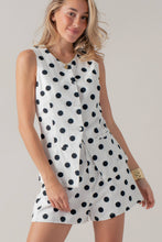 Load image into Gallery viewer, Urban Daizy - Polka Dot Cotton Linen Matching Set
