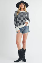 Load image into Gallery viewer, Catalina Sweater: Black/Milk / Contemporary / S
