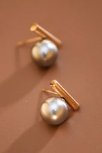 Load image into Gallery viewer, Mia Accessories - 18K Gold Plated Waterproof Stainless Steel Stud Earrings - 7743
