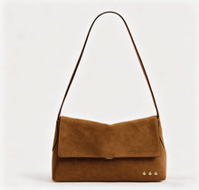 Load image into Gallery viewer, Pretty Simple - Miranda Suede Flap Crossbody
