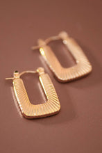 Load image into Gallery viewer, Mia Accessories - 18K Gold Plated Waterproof Stainless Steel Hoop Earrings - 7660
