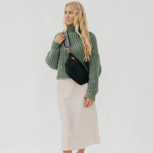 Load image into Gallery viewer, Westlyn Woven Bum Bag *NEW COLORS ADDED*: Checkered Black

