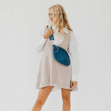 Load image into Gallery viewer, Westlyn Woven Bum Bag *NEW COLORS ADDED*: Black
