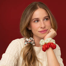 Load image into Gallery viewer, KITSCH - Holiday Scrunchies 3pc Set - Multi-color
