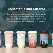 Load image into Gallery viewer, Nova Ceramics Travel Mugs - Eclipse 16oz Ceramic Travel Mug – Reusable with Lid
