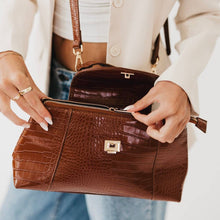 Load image into Gallery viewer, Pretty Simple - Elena Croc Embossed Crossbody
