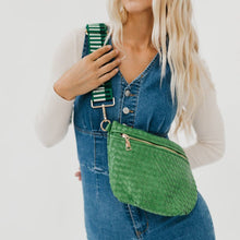 Load image into Gallery viewer, Westlyn Woven Bum Bag *NEW COLORS ADDED*: Checkered Black
