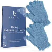 Load image into Gallery viewer, Exfoliating Shower Gloves - (Pack of 4 Gloves): Heavy Exfoliation
