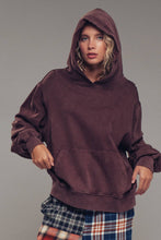 Load image into Gallery viewer, Urban Daizy - Vintage Wash Oversized Brushed Hoodie
