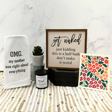 Load image into Gallery viewer, Driftless Studios - OMG My Mom Was Right About Everything 16x24 Tea Towel
