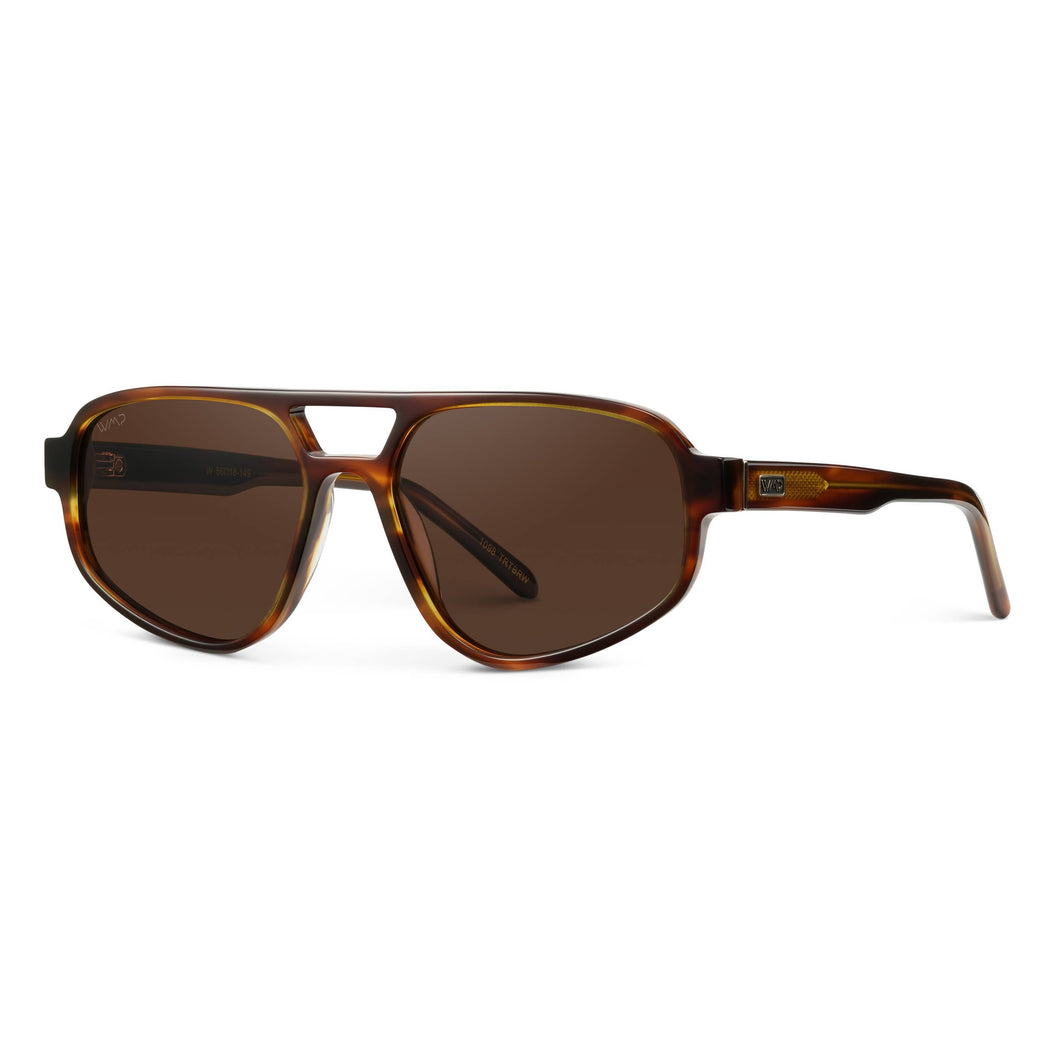 WMP Eyewear - Brooklyn - Women's Polarized Aviator Sunglasses