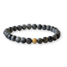 Load image into Gallery viewer, Lenny &amp; Eva - Gemstone Bracelet-Charcoal Jasper, 6mm
