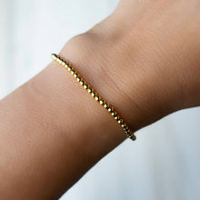 Load image into Gallery viewer, Lenny &amp; Eva - Gold Beaded Bracelets-3mm, Smooth
