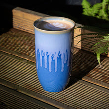 Load image into Gallery viewer, Nova Ceramics Travel Mugs - Neptune Ceramic Travel Mug – 16oz with Lid &amp; Sleeve
