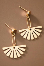 Load image into Gallery viewer, Mia Accessories - 18K Gold PVD Plated Waterproof Stainless Steel Drop Earrings - 7527
