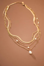 Load image into Gallery viewer, Mia Accessories - 18K Gold PVD Plated Waterproof Stainless Steel Chain Necklace - 7903
