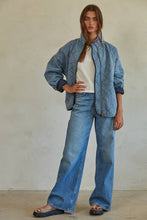 Load image into Gallery viewer, By Together - BD268 | Woven Denim Cotton Medium Washed Jacket
