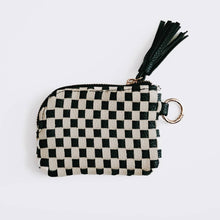 Load image into Gallery viewer, Paris Pebbled Wallet: Checkered Black
