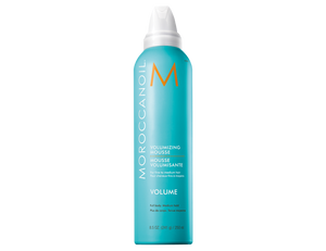 What It Is Moroccanoil® Volumizing Mousse is a styling product that builds body, lift and movement.  What It Does Provides “memory” factor for natural-looking styles that last longer, with supreme silkiness and manageability.  What Else You Need to Know Flake-free, weightless formula.