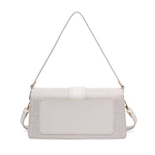 Load image into Gallery viewer, Moda Luxe - Violet - Straw Monotone Crossbody

