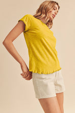 Load image into Gallery viewer, AEMI + CO - 8219BK Gwen Tee
