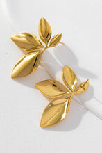 Load image into Gallery viewer, Mia Accessories - 18K Gold Plated Waterproof Stainless Steel Stud Earrings - 7127
