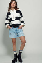 Load image into Gallery viewer, Urban Daizy - Breezy Striped Pullover Top

