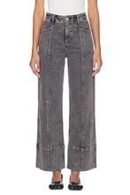 Load image into Gallery viewer, ARTEMIS VINTAGE - HIGH RISE TUMMY CONTROL GREY WASH PALAZZO JEANS
