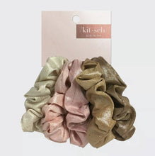 Load image into Gallery viewer, KITSCH - Scrunchies Metallic (Blush)
