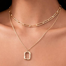 Load image into Gallery viewer, Mia Accessories - 18K Gold PVD Plated Waterproof Stainless Steel Chain Necklace - 7922
