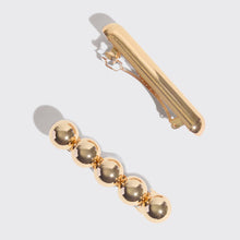 Load image into Gallery viewer, KITSCH - Gold Metal Barrettes

