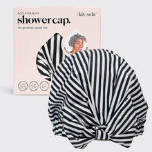 Load image into Gallery viewer, KITSCH - Luxury Shower Cap - Stripes
