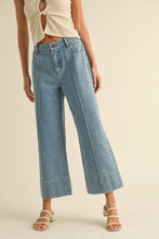 Load image into Gallery viewer, MIOU MUSE - P4564   WIDE HEM DENIM PANTS
