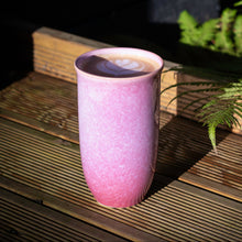 Load image into Gallery viewer, Nova Ceramics Travel Mugs - Astral Bloom Ceramic Travel Mug – 16oz Reusable Cup
