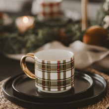 Load image into Gallery viewer, Sweet Water Decor - *NEW* Green Plaid Coffee Mug - Christmas Decor &amp; Gifts
