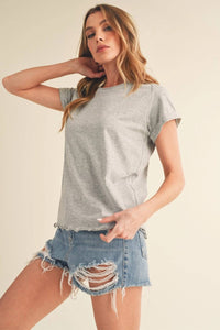 AEMI + CO - 8219BK Gwen Tee