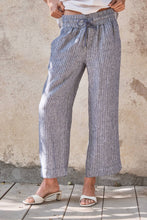 Load image into Gallery viewer, Urban Daizy - Linen Wide-Leg Drawstring Pants
