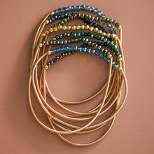 Load image into Gallery viewer, Mia Accessories - Boho Layered Spring Coil Guitar String Bracelet Set - 6963

