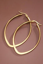 Load image into Gallery viewer, Mia Accessories - 18K Gold Plated Waterproof Stainless Steel Hoop Earrings - 7534
