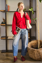 Load image into Gallery viewer, Mimosa - Essential Button Down Cardigan Top
