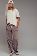 Load image into Gallery viewer, Urban Daizy - Wide Leg Cotton Blend Jogger Sweatpants
