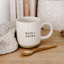 Load image into Gallery viewer, Sweet Water Decor - Rise and Shine Stoneware Coffee Mug - Home Decor &amp; Gifts

