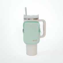 Load image into Gallery viewer, On The Move Pouch *AS SEEN IN ANTHROPOLOGIE*: Gray Checkered
