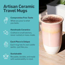 Load image into Gallery viewer, Nova Ceramics Travel Mugs - Afterglow Cup 16oz (Includes Lid &amp; Band)
