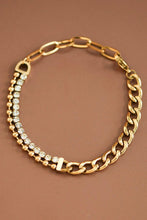 Load image into Gallery viewer, Mia Accessories - 18K Gold PVD Plated Waterproof Stainless Steel Chain Bracelet - 6875
