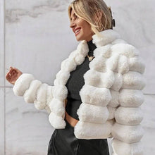 Load image into Gallery viewer, UZ Wholesale Store - Short Faux Fur Coat In Solid Color
