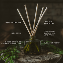 Load image into Gallery viewer, Sweet Water Decor - *NEW* Snow Covered Pines Reed Diffuser - Christmas Decor
